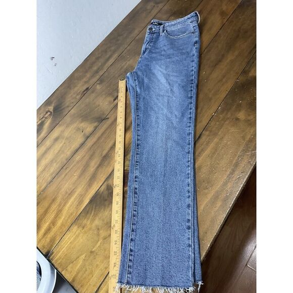 Sam Edelman Jeans The Kitten Straight Mid Rise Ankle Raw Hem Size 10/30 NWT - Picture 11 of 11